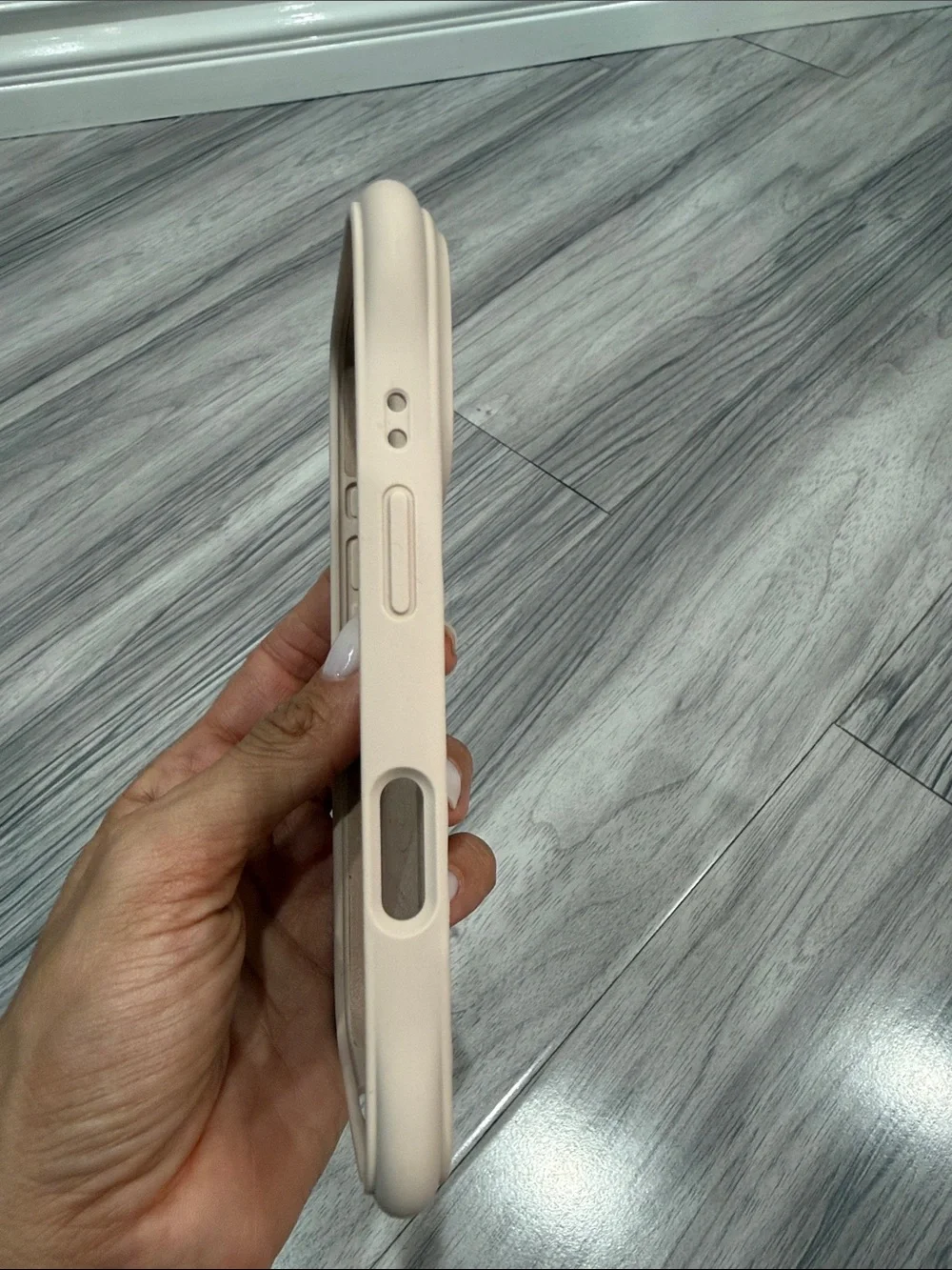 Casetify Beige Ripple Protective iPhone Case 16Pro
